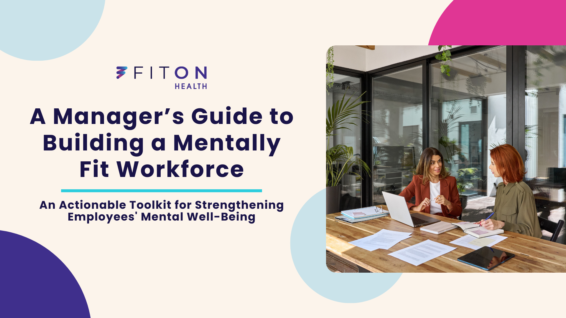 A Manager’s Guide to Building a Mentally Fit Workforce