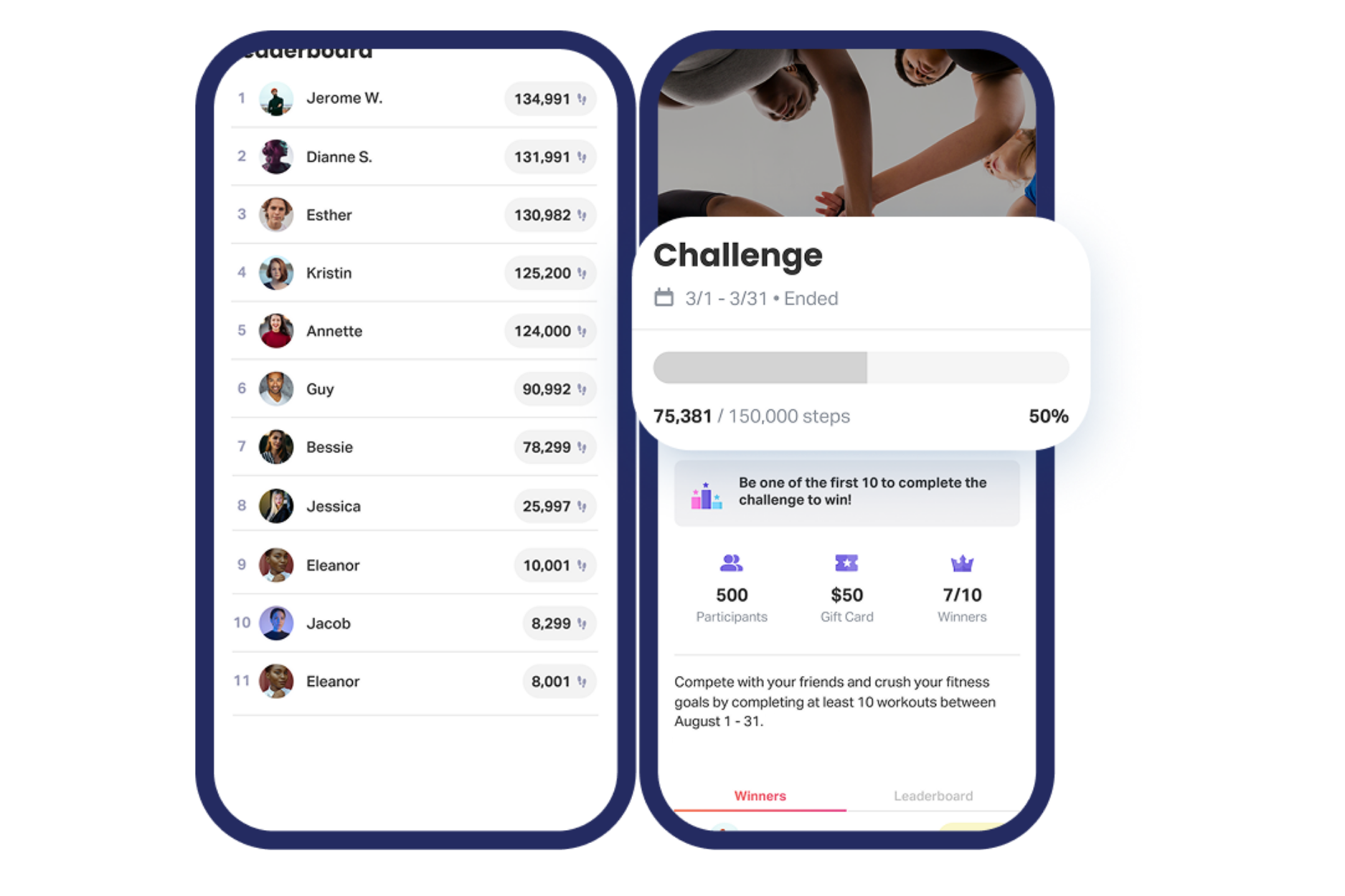 Rewards Challenges