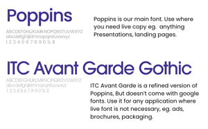 FitOn Health Fonts