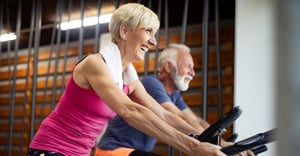 Senior fitness in-person gym experience