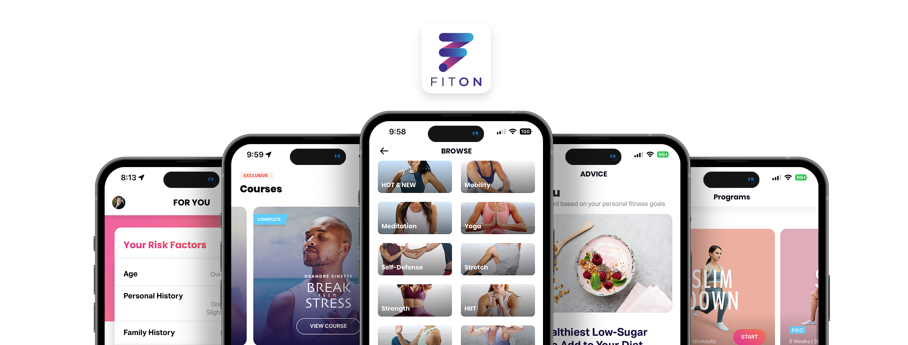 FitOn Health mobile app FitOn Health mobile app